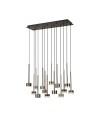 TONIC * COLGANTE 14L RECTANGULAR - GX53 - MULTICOLOR